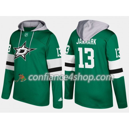 Homme Dallas Stars Mattias Janmark 13 N001 Chandails à capuchon